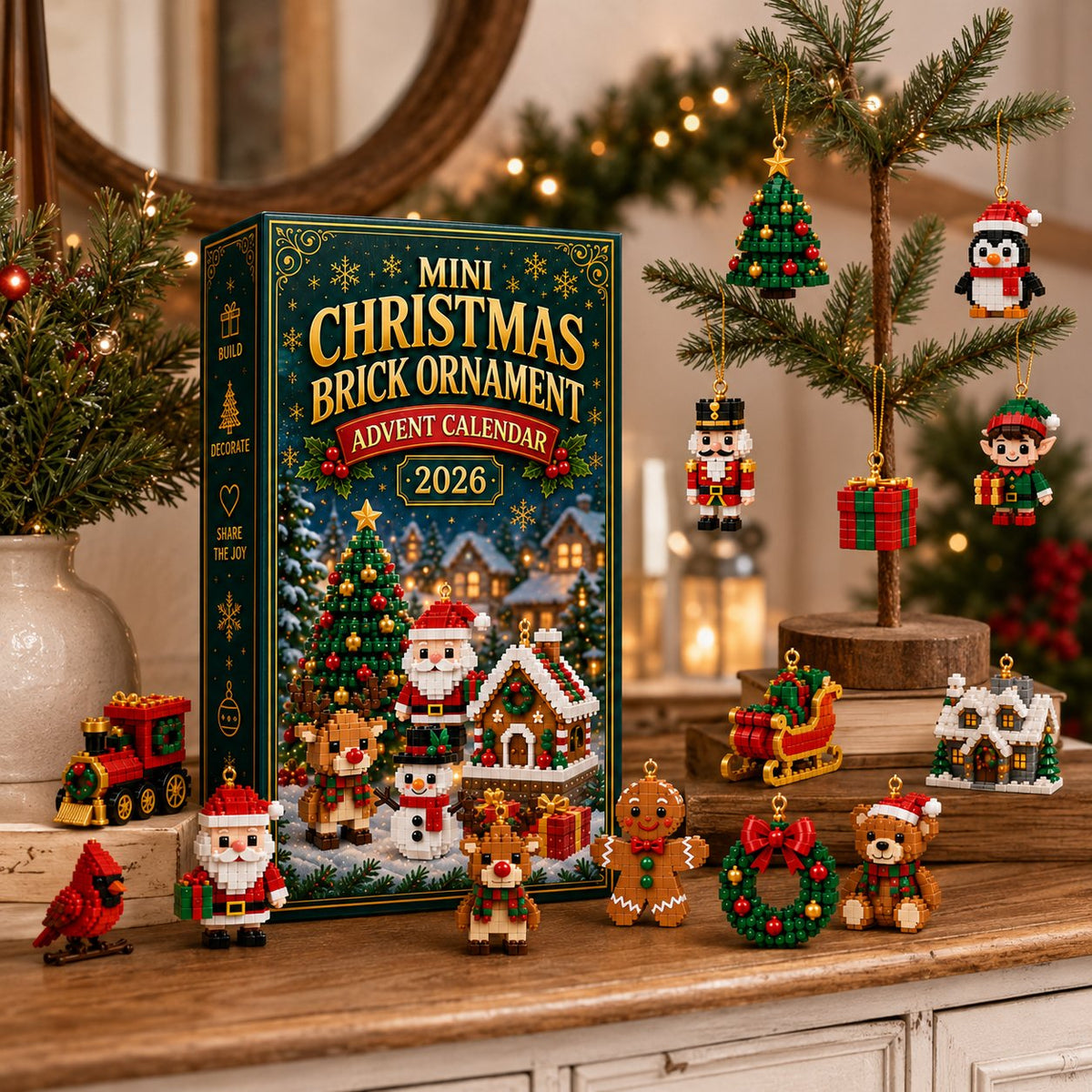 ⏳ Last day to save 50% – 🎄 24-Day Mini Christmas Ornament Advent Calendar