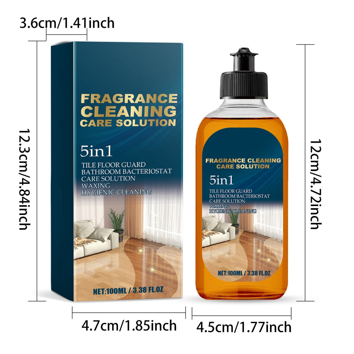 Concentrated Wood Floor Cleaner – 100 mL