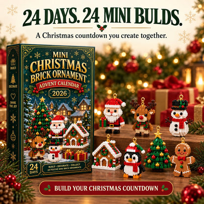 ⏳ Last day to save 50% – 🎄 24-Day Mini Christmas Ornament Advent Calendar