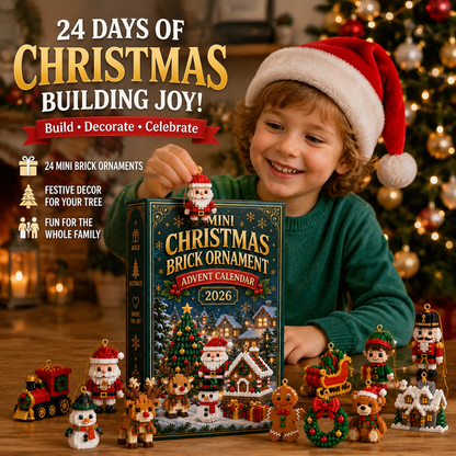 🔥2026 HOT SALE🎄 24-Day Mini Christmas Ornament Advent Calendar
