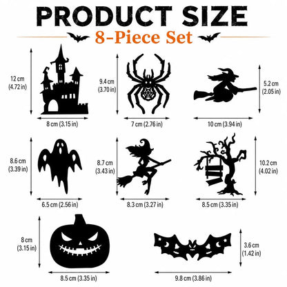 🔥Last Day Promotion 50% OFF|🎃 Halloween LED Silhouette Wall Light Stickers